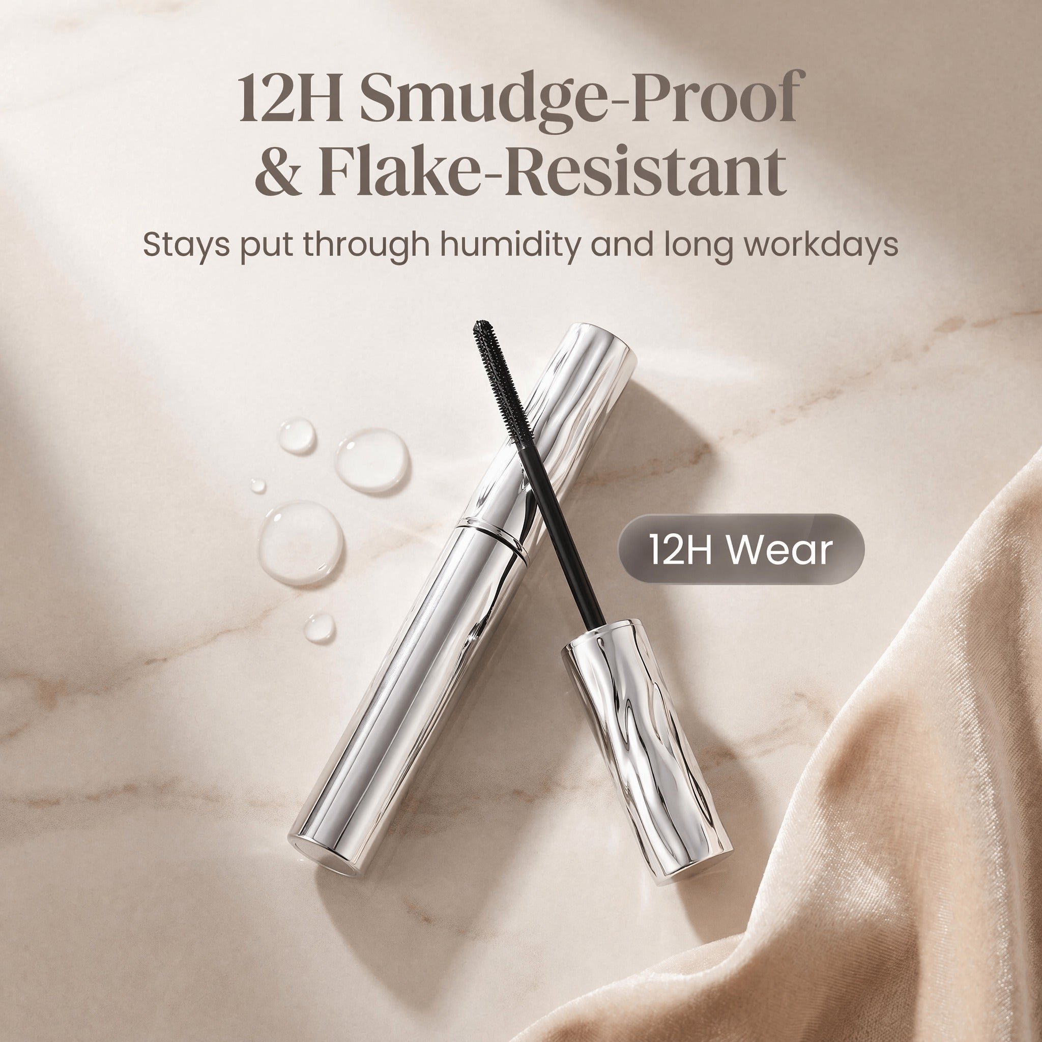 24 hours delivery from UK🚀Ultimate Waterproof & Sweatproof Lengthening & Curling Mascara👁️