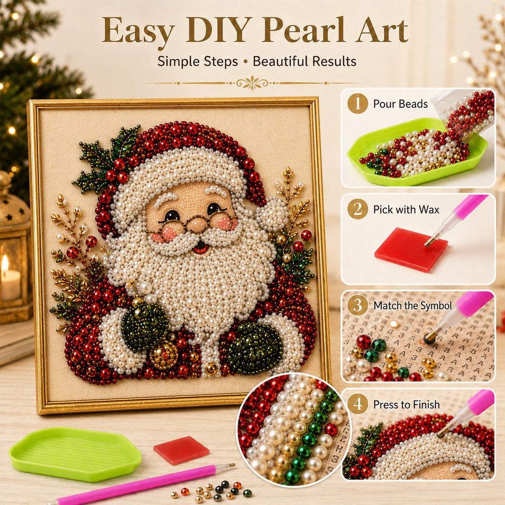 💎DIY Christmas Pearl Art Kit
