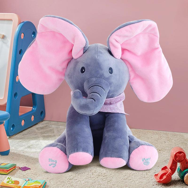 Singing Elephant Plush Toy – safe materials & develops hand‑eye coordination