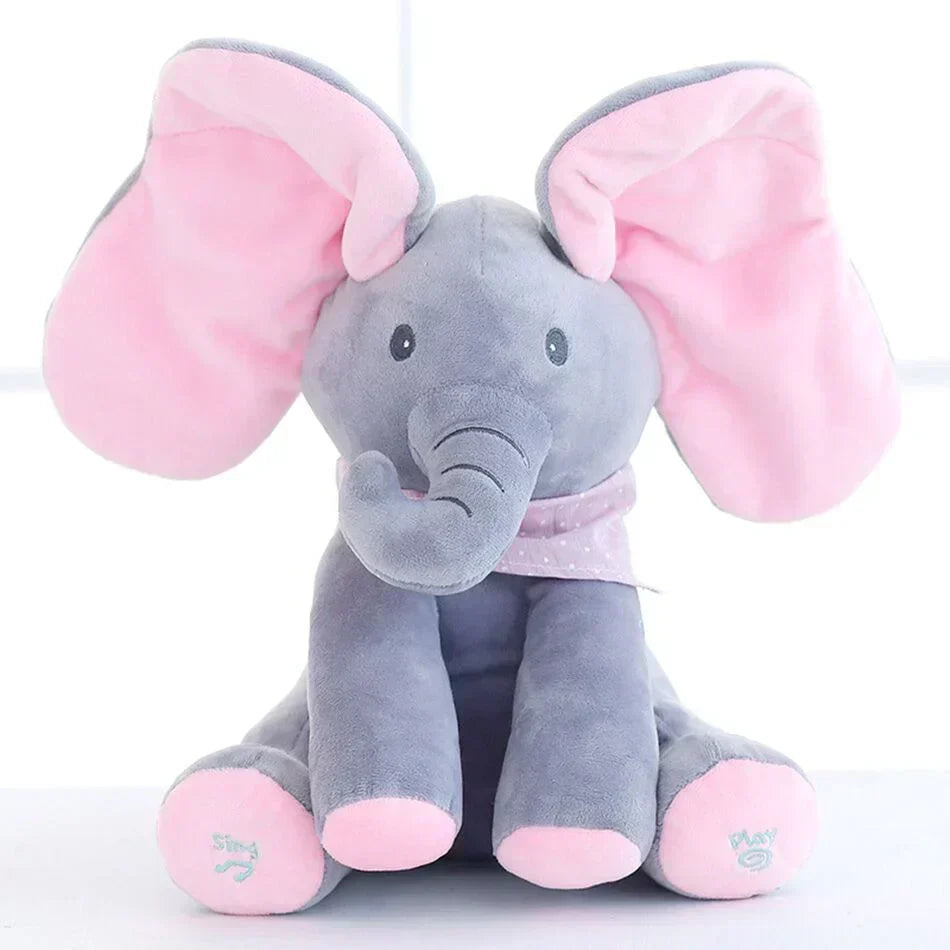 Singing Elephant Plush Toy – safe materials & develops hand‑eye coordination
