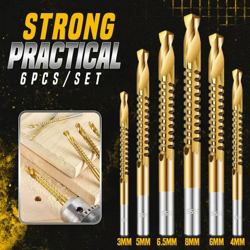 ⚙️ Twist Drill Bit Set – High-Speed Steel, Titanium-Coated & Multi-Material Ready 🧰
