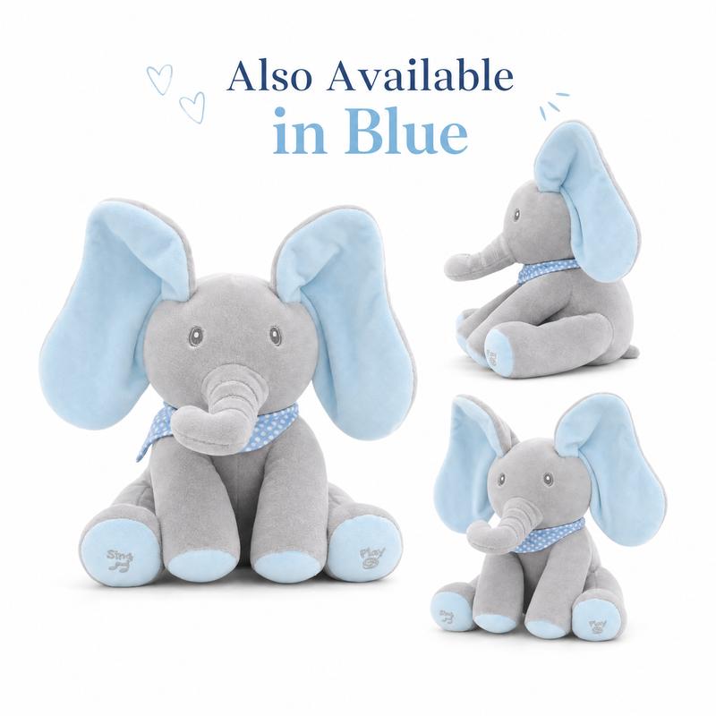 Singing Elephant Plush Toy – safe materials & develops hand‑eye coordination