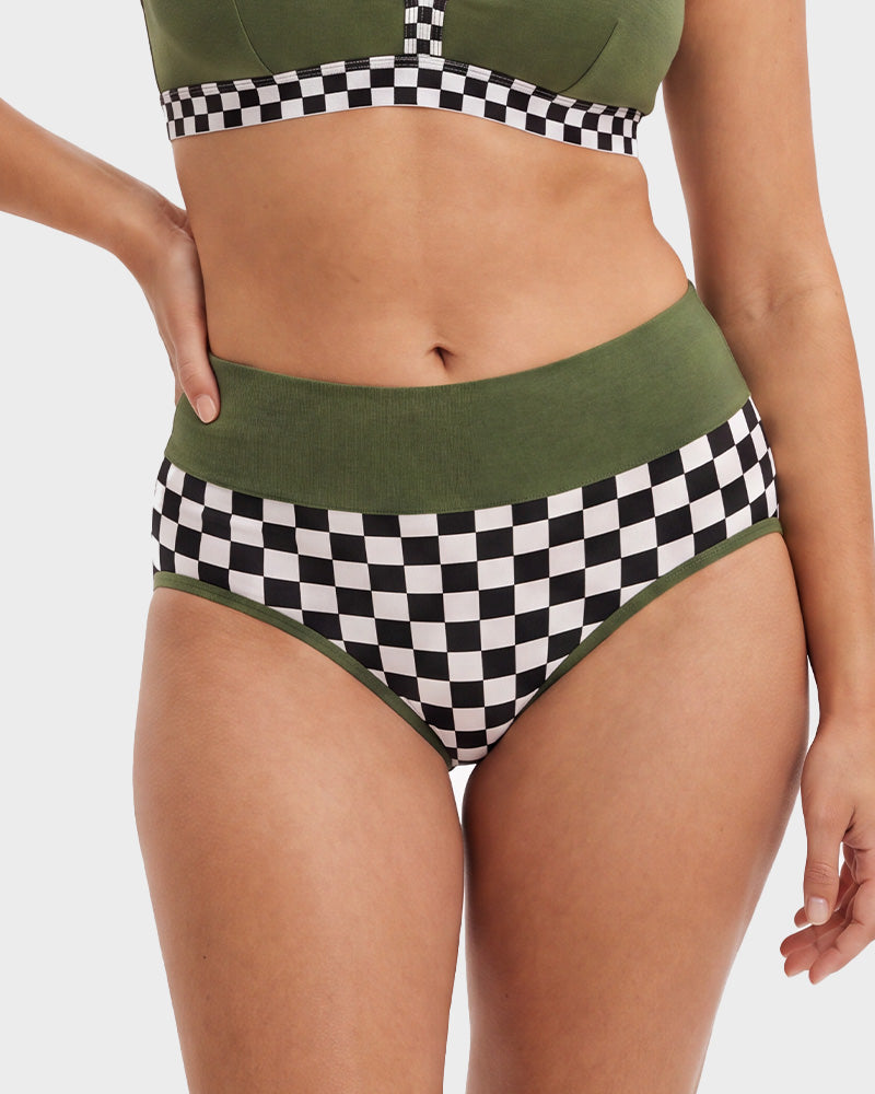 5-Pack High-Waisted Cotton Briefs