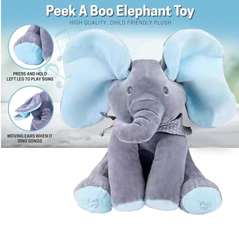 Singing Elephant Plush Toy – safe materials & develops hand‑eye coordination