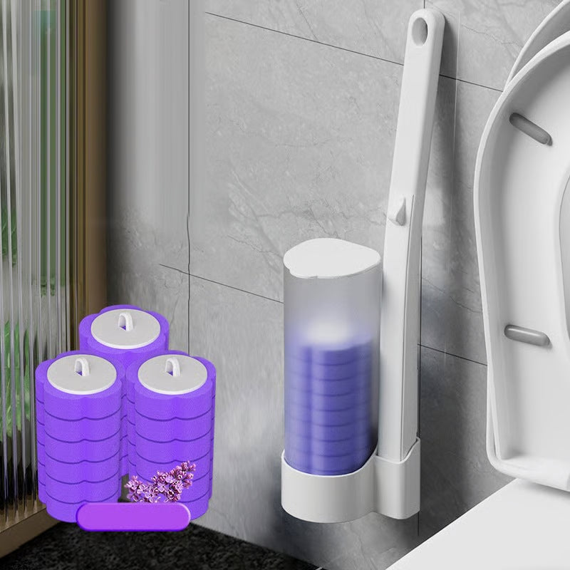 🔥LAST DAY SALE !!⚡50K+ SOLD!🚽💦Hands-Free Cleaning Gadget🧽Disposable toilet cleaning tool