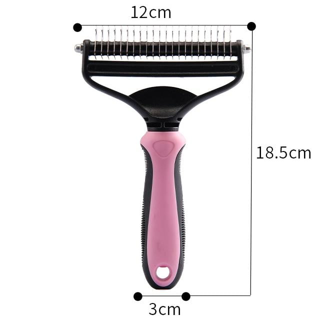 🐕 Last Day Special Price !  🏆 Professional Deshedding Tool For Dogs And Cats – Gentle On Skin, Efficient Grooming & Comfortable Grip Design ✂️