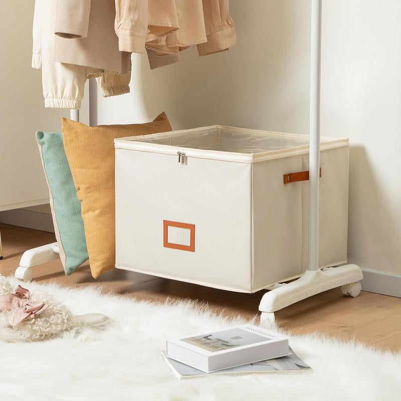⏰🔥BEGRÆNSET PERIODE 50% RABAT! 👟 Skostof Organizer Opbevaringsboks – Sammenfoldelig, Stor Kapacitet, Støvtæt & Åndbar til Skab & Soveværelse 🧺✨-DK