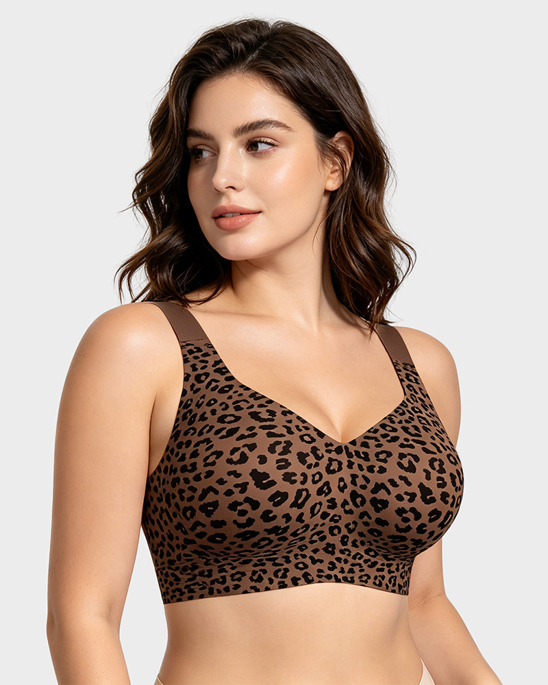 Comfortable Wireless Full Coverage Jelly Smoothing Bra