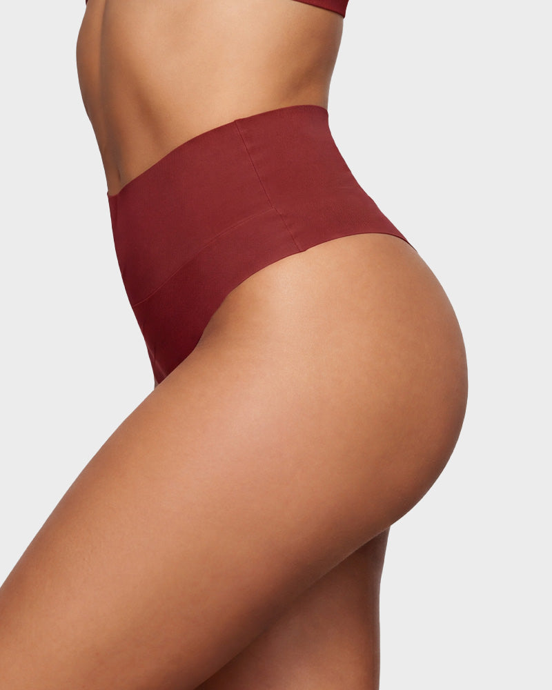 No-Show Seamless High-Waist Thong(5 Pack)