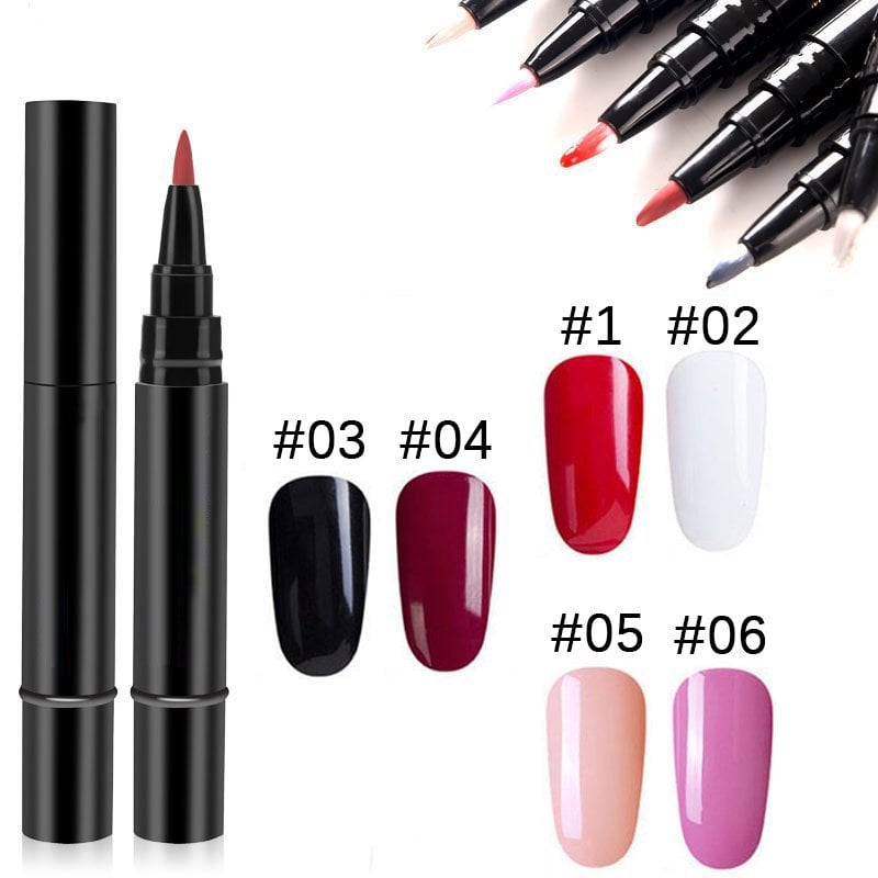 💅 Limited Time Buy 2 Get 1 Free ! ✨One Step Nail Gel Pen🎨Free handheld mini UV nail lamp💡
