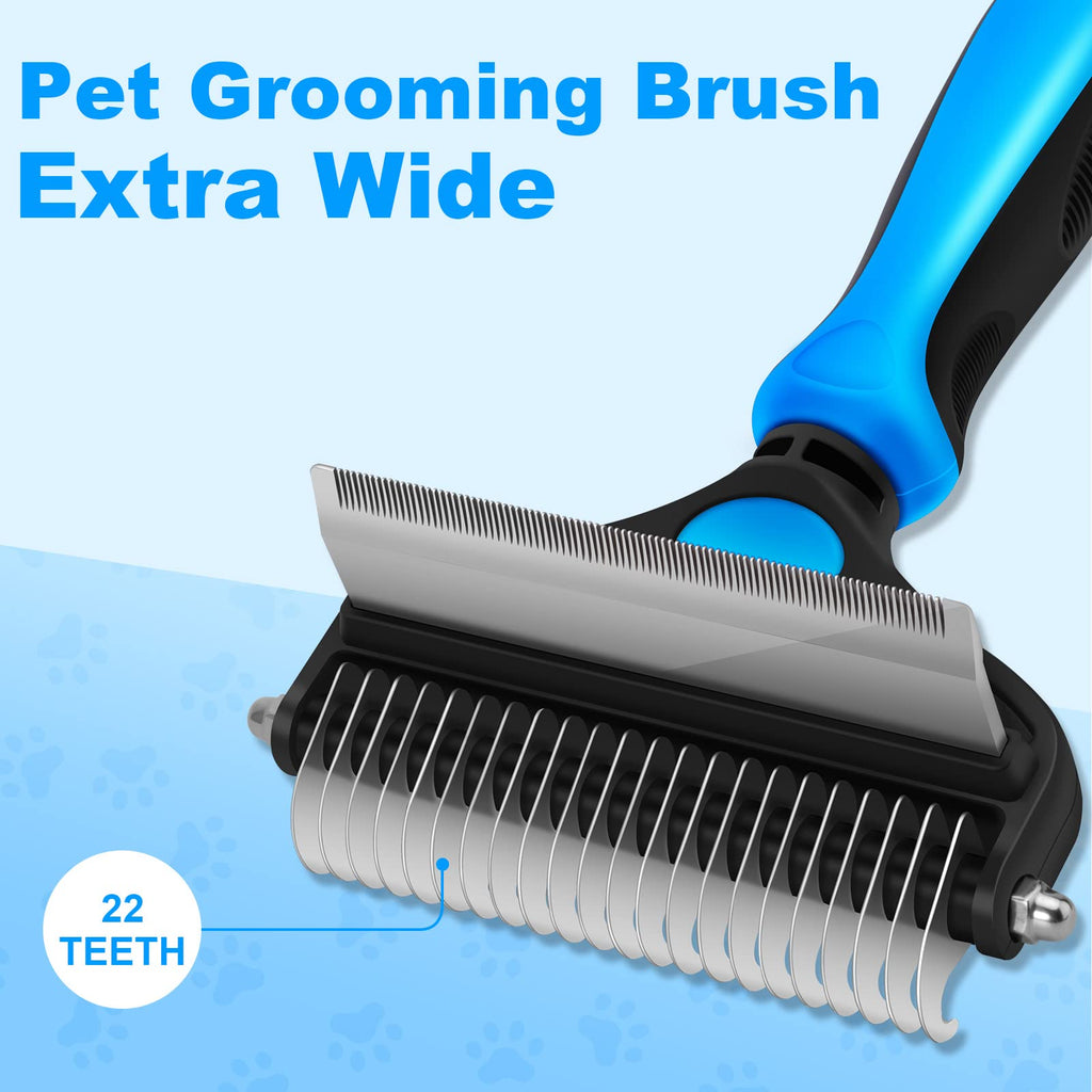 🐕 Sidste dags særpris! 🏆 Professionelt fældeværktøj til hunde og katte – skånsomt mod huden, effektiv pleje og komfortabelt greb ✂️