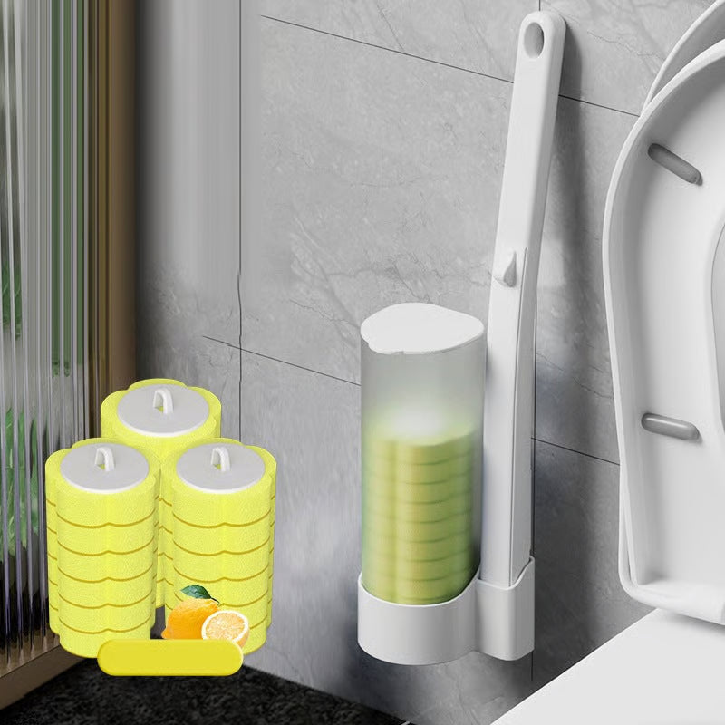 🔥LAST DAY SALE !!⚡50K+ SOLD!🚽💦Hands-Free Cleaning Gadget🧽Disposable toilet cleaning tool