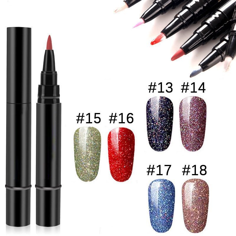 💅 Limited Time Buy 2 Get 1 Free ! ✨One Step Nail Gel Pen🎨Free handheld mini UV nail lamp💡