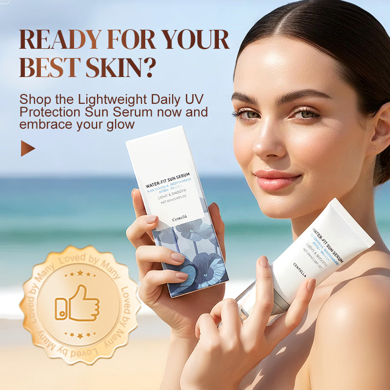 Let daglig UV-beskyttende solserum