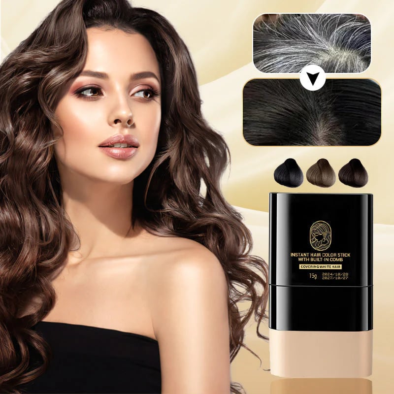 ⏰49% OFF!!✨Instant Hair Colour Stick with Built-In Comb🔥