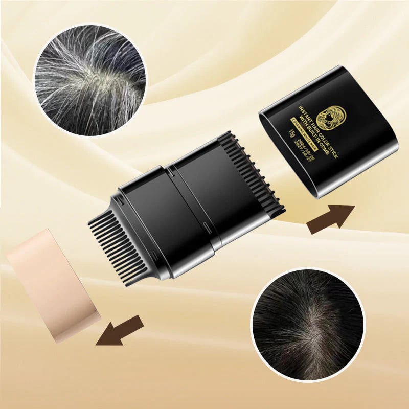 ⏰49% OFF!!✨Instant Hair Colour Stick with Built-In Comb🔥