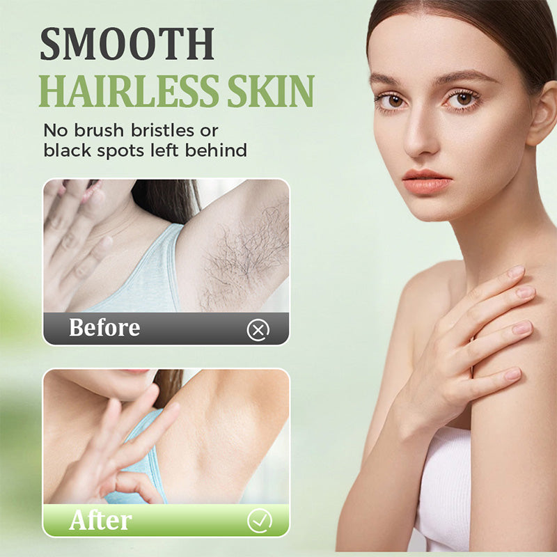 🧴 50% OFF NOW! 🪒 Gentle and Mild Set – Hair Removal Cream + Razor – Pain-Free for Sensitive Skin, No Dark Spots or Stubble 🌸