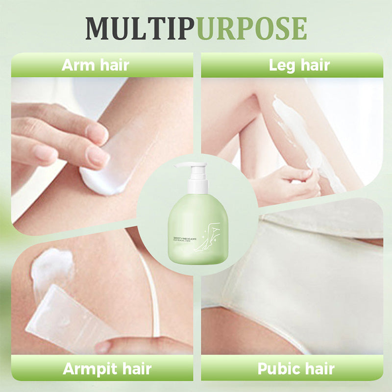 🧴 50% OFF NOW! 🪒 Gentle and Mild Set – Hair Removal Cream + Razor – Pain-Free for Sensitive Skin, No Dark Spots or Stubble 🌸
