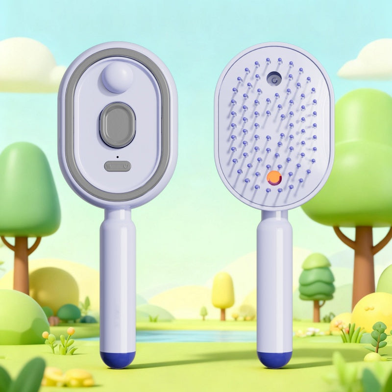 🍃Electric Spray & Massage Hair Brush