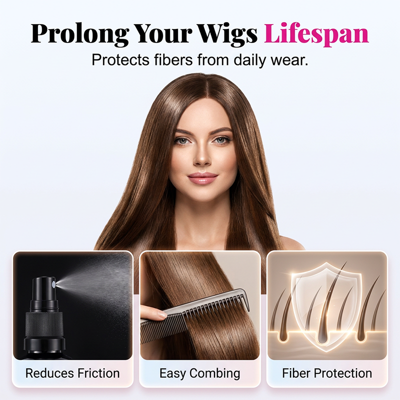 🔥Last Day 49% OFF💥Wig Straightening & Smoothing Spray