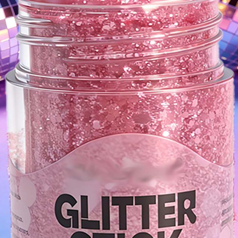 Flerbrugs Tyk Glitter Gelstift