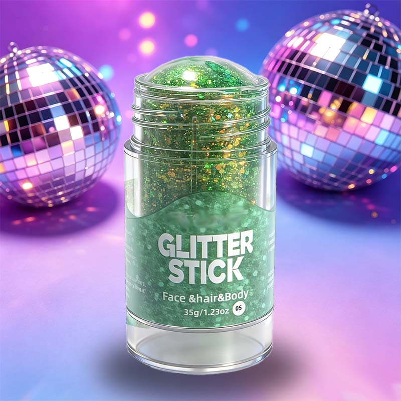 Flerbrugs Tyk Glitter Gelstift