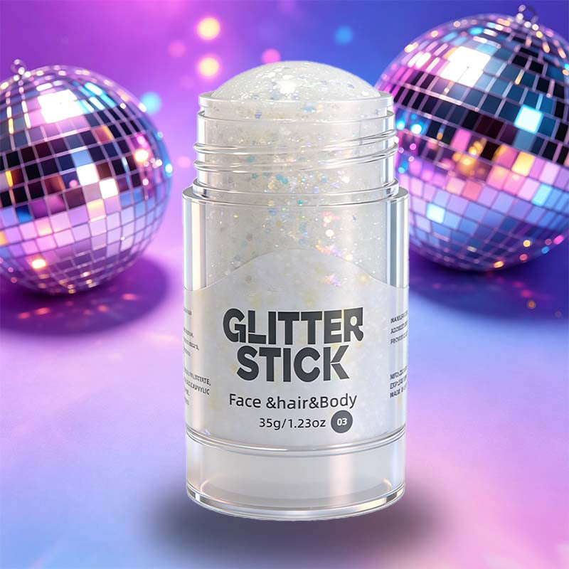 Flerbrugs Tyk Glitter Gelstift