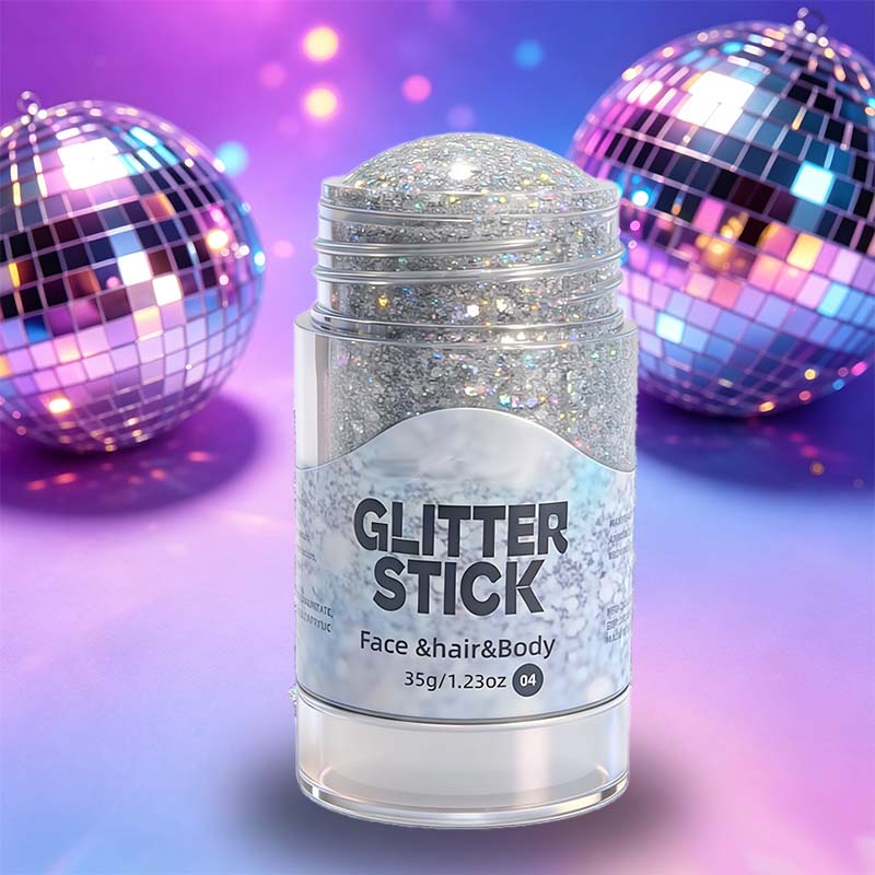 Flerbrugs Tyk Glitter Gelstift