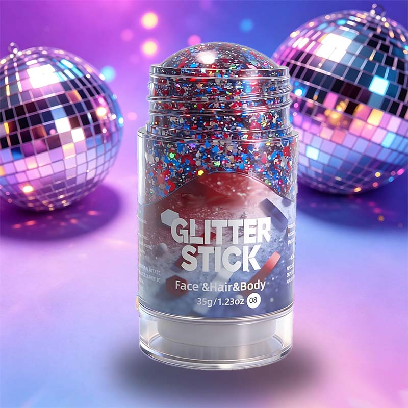 Flerbrugs Tyk Glitter Gelstift