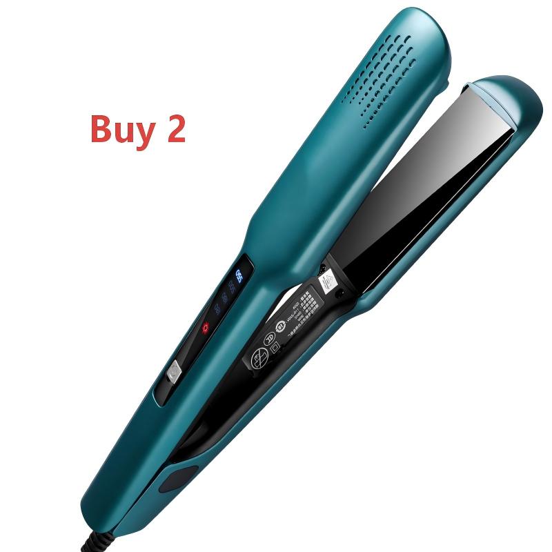 2-in-1 Hair Straightener and Curler with Negative Ionic Care