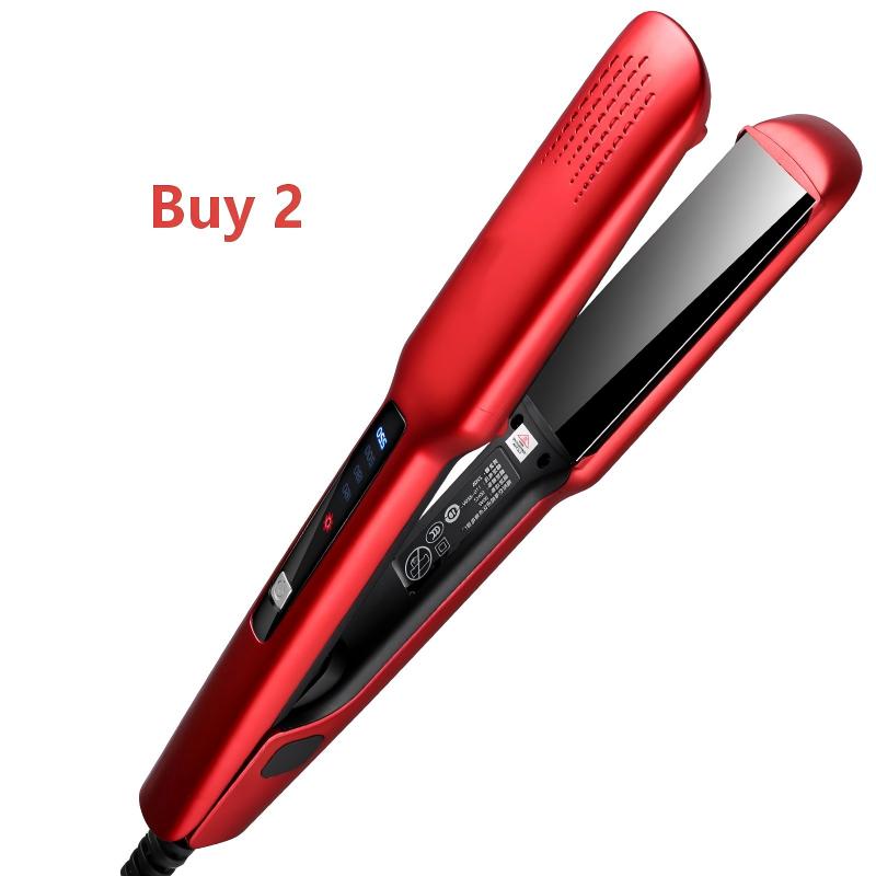 2-in-1 Hair Straightener and Curler with Negative Ionic Care