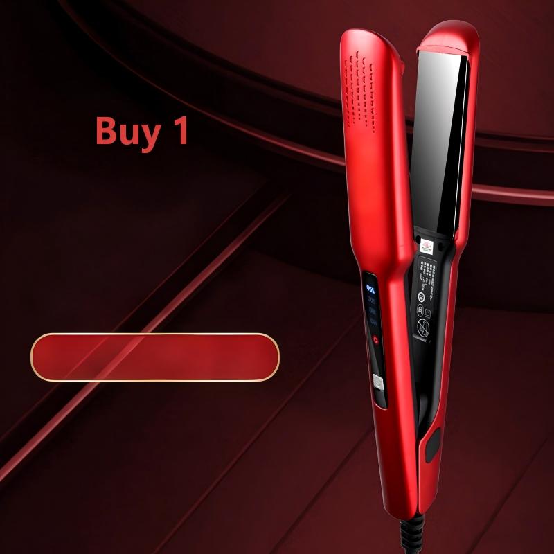 2-in-1 Hair Straightener and Curler with Negative Ionic Care