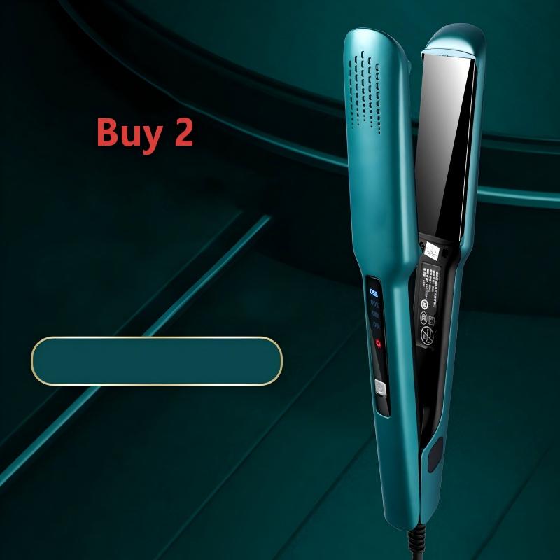 2-in-1 Hair Straightener and Curler with Negative Ionic Care