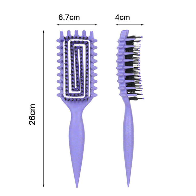Ventilated Detangling Brush for Curly Hair - Pain-Free Detangling & Less Breakage