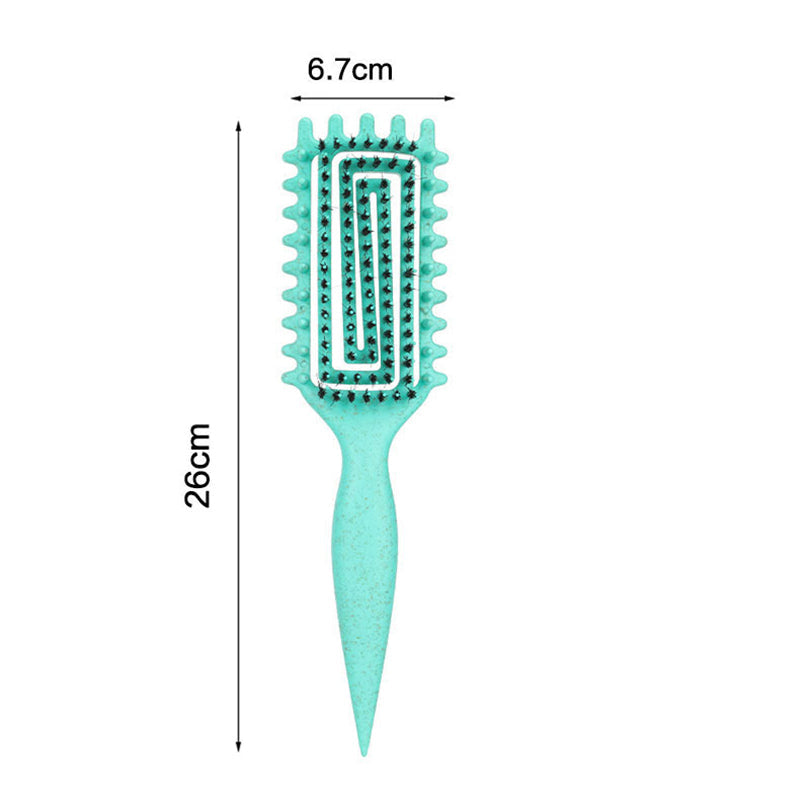Ventilated Detangling Brush for Curly Hair - Pain-Free Detangling & Less Breakage