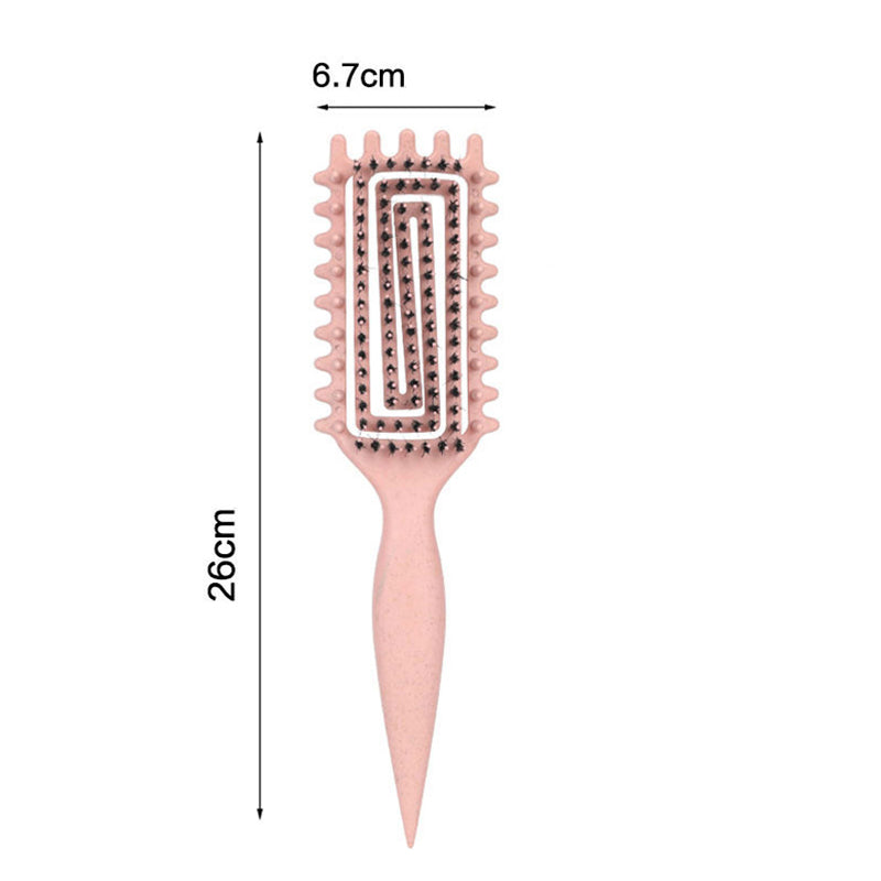 Ventilated Detangling Brush for Curly Hair - Pain-Free Detangling & Less Breakage