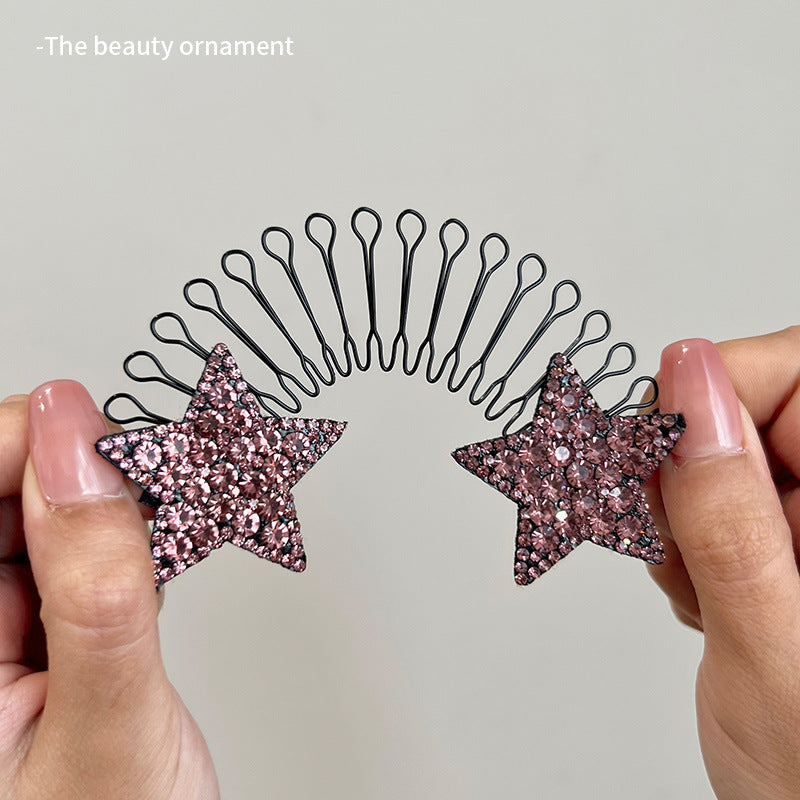 💇‍♀️✨ Flexible Invisible Hair Comb—invisible, flexible, and non-slip—instantly creates a perfectly secure hold! 🌟