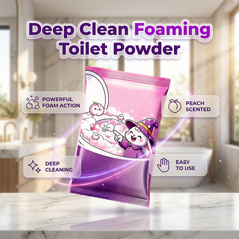🔥Kun 29,95 kr. pr. stk.🔥Automatisk skummende toiletrens i pulverform