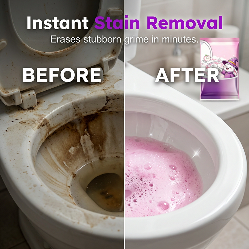 🔥Only £2.99 Each🔥Automatic Foaming Toilet Bowl Cleaner Powder